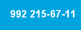 992 215-67-11